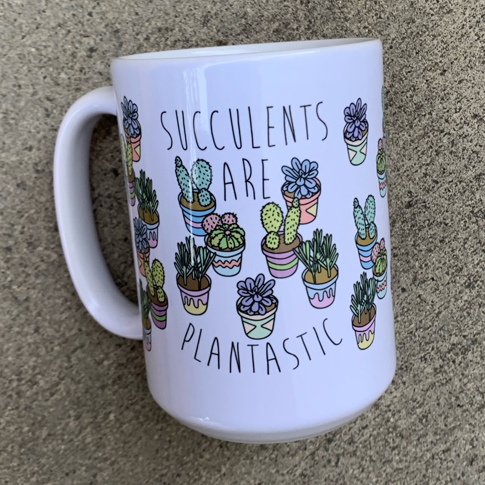 Succulents are plantastic mug